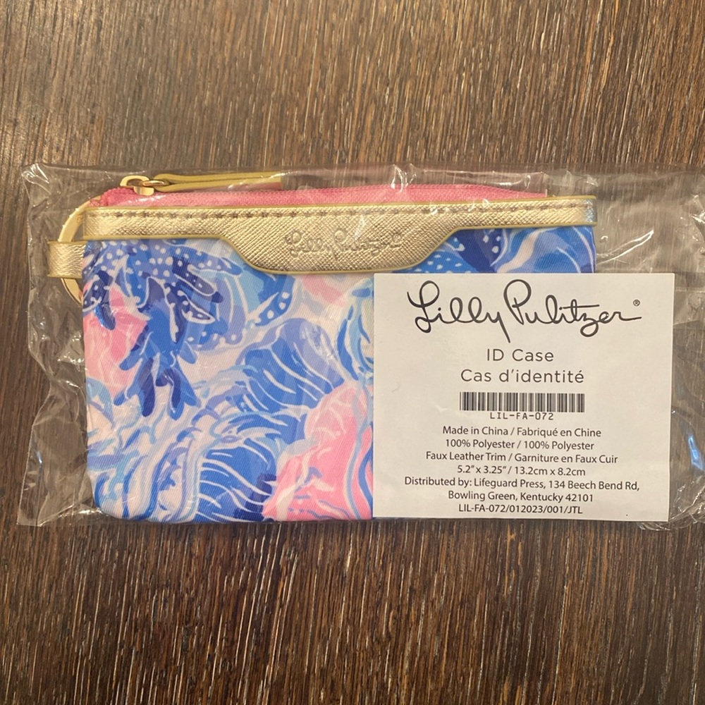 Brand NEW! Lilly Pulitzer ID Case